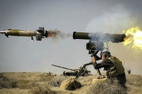 [ẢNH] Tên lửa Nga ‘thổi’ tung tháp của pháo tự hành Thổ Nhĩ Kỳ tại Syria