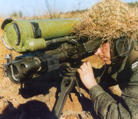 [ẢNH] Tên lửa Nga ‘thổi’ tung tháp của pháo tự hành Thổ Nhĩ Kỳ tại Syria