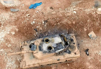 [ẢNH] Leopard 2A4 thực chiến tệ hại tại Syria nhưng... T-72 cũng chẳng khá hơn