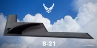 [ẢNH] Bất ngờ lớn khi oanh tạc cơ tàng hình B-21 Raider có khả năng không chiến như tiêm kích