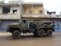 [ẢNH] Phiến quân khủng bố Syria chế tạo pháo tự hành chống tăng có một không hai