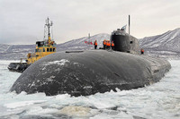 [ẢNH] Tàu ngầm hạt nhân Nga vừa phóng 