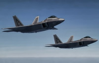 [ẢNH] F-22 Mỹ cảnh báo F-4 Iran: 