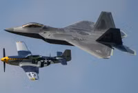 [ẢNH] F-22 Mỹ cảnh báo F-4 Iran: 