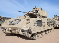 [ẢNH] Mỹ tung vào Syria hàng loạt xe chiến đấu bộ binh M2 Bradley - 