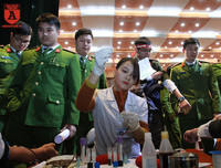 Gần 1000 cán bộ chiến sĩ Công an TP Hà Nội hiến máu tình nguyện