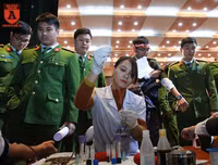 Gần 1000 cán bộ chiến sĩ Công an TP Hà Nội hiến máu tình nguyện