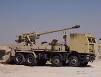 [ẢNH] Pháo tự hành cực mạnh của Syria lại được kết hợp từ yếu tố Nga và Đức