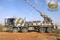 [ẢNH] Pháo tự hành cực mạnh của Syria lại được kết hợp từ yếu tố Nga và Đức