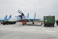 [ẢNH] Tên lửa Kh-29 của Su-30SM Nga bị kích hoạt khi máy bay chưa cất cánh