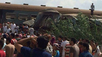 Hai tàu hỏa đâm nhau tại Ai Cập, 25 người thương vong