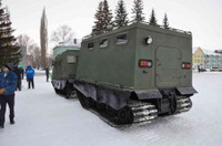 [ẢNH] ''Trâu thép'' DT-3PM Nga trì hoãn vào biên chế, giấc mộng hiện diện Bắc Cực lại bỏ ngỏ?