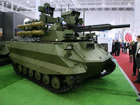 [ẢNH] Nga chính thức đình chỉ sản xuất robot Uran-9 sau màn thể hiện thất vọng tại Syria?