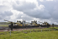 [ẢNH] Việt Nam nhận tin vui lớn trước trận bán kết Tank Biathlon 2019