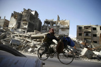 [ẢNH] Nga ngoại giao xuất sắc, tránh cho 100.000 binh sĩ khỏi tử chiến tại tử địa Douma, Đông Ghouta?