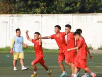 8 đội bóng xuất sắc nhất Giải bóng đá học sinh THPT Hà Nội 2018