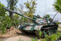 [ẢNH] Xe tăng T-55 nâng cấp cực mạnh của Campuchia tham gia tập trận cùng Trung Quốc