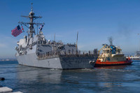 [ẢNH] Chiến hạm Mỹ tiếp tục tuần tra bảo vệ tự do hàng hải ở Biển Đông