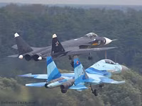 [ẢNH] Su-47 Berkut bất ngờ xuất hiện tại triển lãm MAKS 2019, dấu hiệu khôi phục dự án?