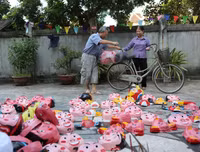 Về làng Hảo đón Trung thu sớm