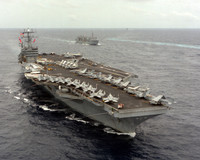 [ẢNH] Siêu tàu sân bay Mỹ tập trận rầm rộ sát Iran, điều gì sắp xảy ra?