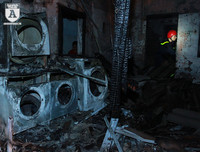 Hà Nội: Cháy rụi cửa hàng giặt là và sang chiết gas ở Vũ Tông Phan