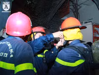Hà Nội: Cháy rụi cửa hàng giặt là và sang chiết gas ở Vũ Tông Phan