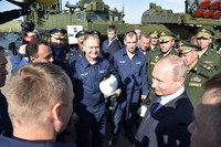 [ẢNH] Tổng thống Nga Putin dự tính tăng quy mô phi đội Su-57 lên gấp 4,5 lần