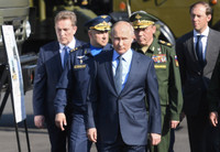 [ẢNH] Tổng thống Nga Putin dự tính tăng quy mô phi đội Su-57 lên gấp 4,5 lần