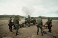 [ẢNH] Thổ Nhĩ Kỳ trang bị pháo 155mm của Mỹ cho phiến quân Syria