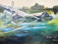 Tái hiện làng hoa Ngọc Hà qua tranh bích họa