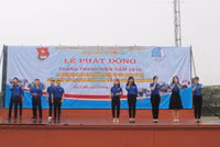 Hình ảnh đẹp trong ngày hội thanh niên tình nguyện vì cộng đồng