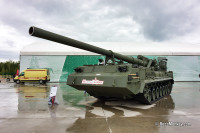 [ẢNH] Sự thật pháo tự hành 2S7M Malka khai hỏa chính xác 