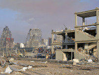 [ẢNH] Cận cảnh hiện trường vụ nổ kinh hoàng ở Lebanon làm 78 người chết