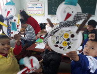 Gieo tình yêu và đốm lửa say mê học tập, sáng tạo ở một điểm trường xa