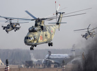 [ẢNH] Ngấm đòn từ Ukraine, Nga xót xa nhìn trực thăng lớn nhất thế giới phải nằm đất