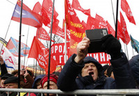 [Chùm ảnh] Nước Nga rốt ráo chuẩn bị cho cuộc bầu cử tổng thống 2018