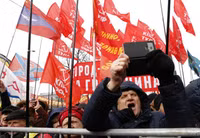 [Chùm ảnh] Nước Nga rốt ráo chuẩn bị cho cuộc bầu cử tổng thống 2018