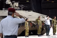 [ẢNH] Sự thực vụ thiết giáp nặng nhất thế giới Namer của Israel bị Hamas bắt sống