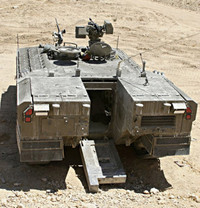 [ẢNH] Sự thực vụ thiết giáp nặng nhất thế giới Namer của Israel bị Hamas bắt sống