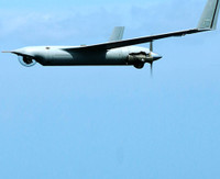 [ẢNH] Phiến quân Yemen bắn rơi UAV do Mỹ chế tạo