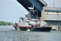 [ẢNH] Ẩn số đặc biệt khi Ukraine bất ngờ tháo hết tên lửa diệt hạm nguy hiểm trên tàu chiến