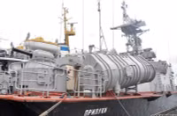 [ẢNH] Ẩn số đặc biệt khi Ukraine bất ngờ tháo hết tên lửa diệt hạm nguy hiểm trên tàu chiến