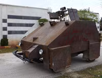 [ẢNH] Phiến quân khủng bố Syria chế tạo pháo tự hành chống tăng có một không hai