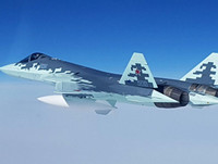 Cận cảnh động cơ mới của tiêm kích tàng hình Nga Su-57