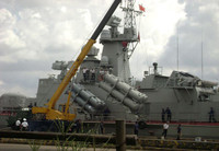 [ẢNH] Nga bất ngờ phóng sát thủ đánh hạm Kh-35 và diệt gọn mục tiêu chỉ trong ba phút