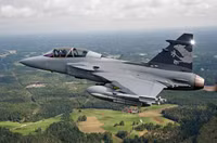 [ẢNH] Tiêm kích JAS-39 Gripen Thụy Điển gửi 