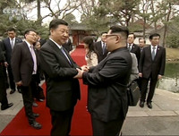 Những khoảnh khắc ấn tượng trong chuyến thăm Trung Quốc của ông Kim Jong-un