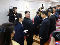 Những khoảnh khắc ấn tượng trong chuyến thăm Trung Quốc của ông Kim Jong-un