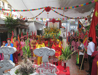 Chùm ảnh: Lễ rước đón bằng di tích lịch sử Đền-Đình Lương Sử